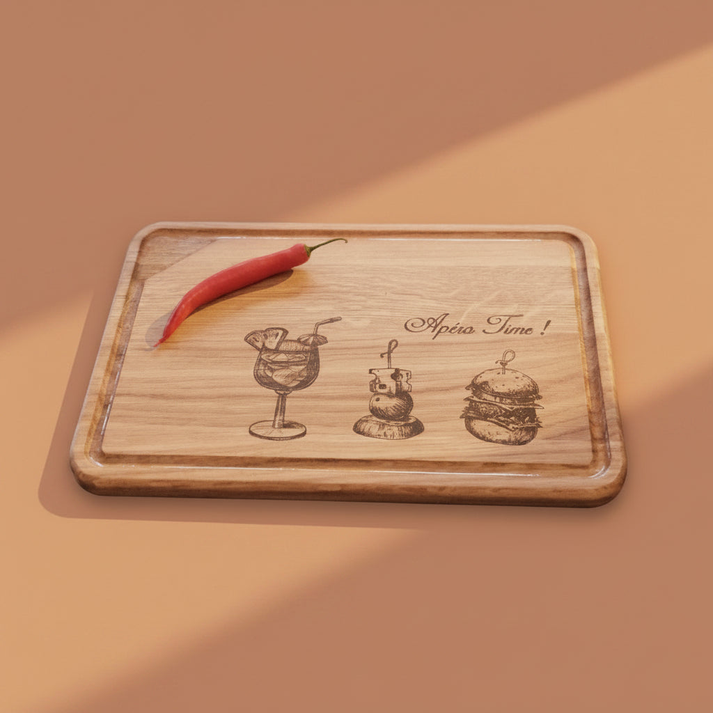 Sam - Planche Apéro gravée